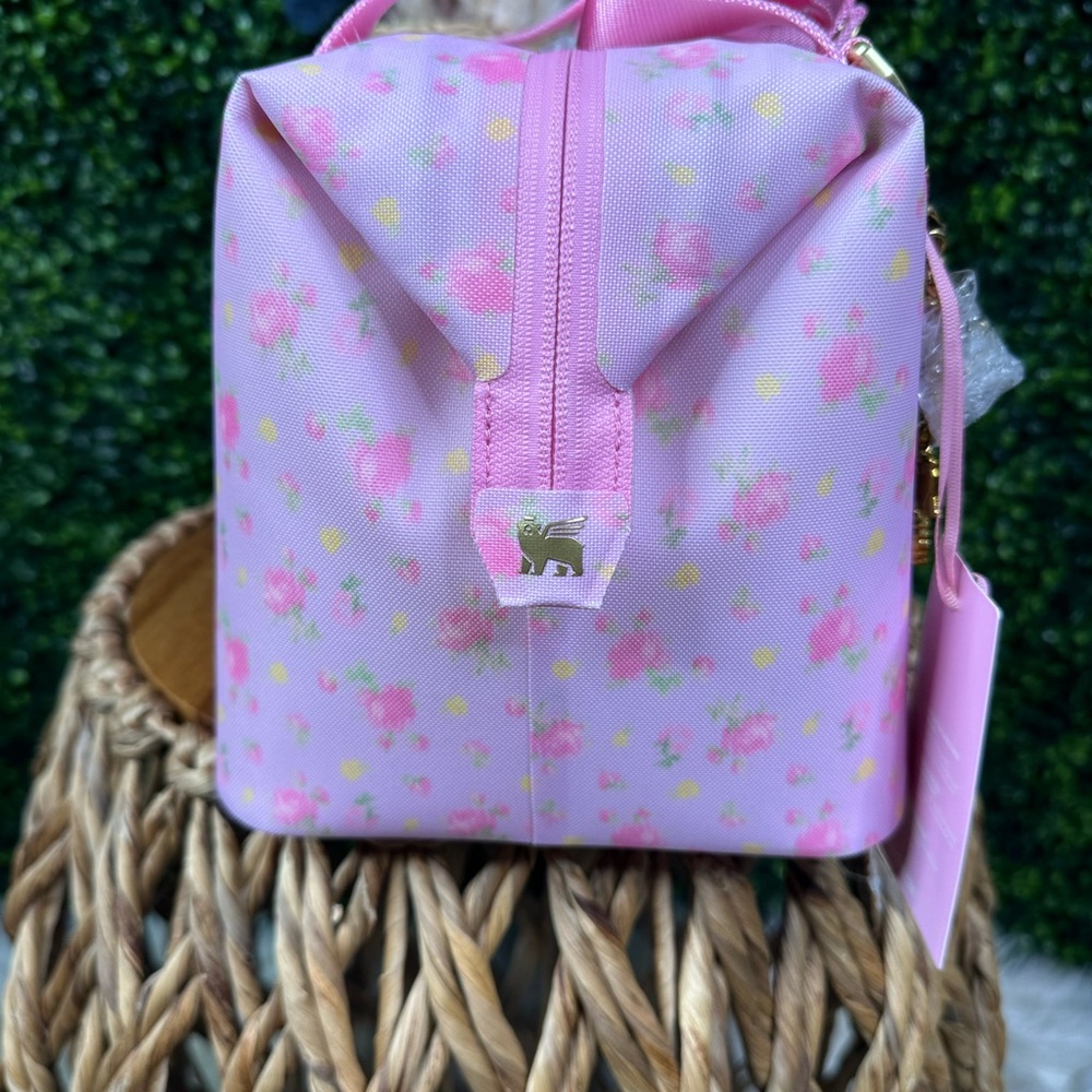 Nwt‎ Stanley X Love Shack Fancy Ibiza Sunset Juliene Mini Cooler Pink No STRAP! - Picture 12 of 16